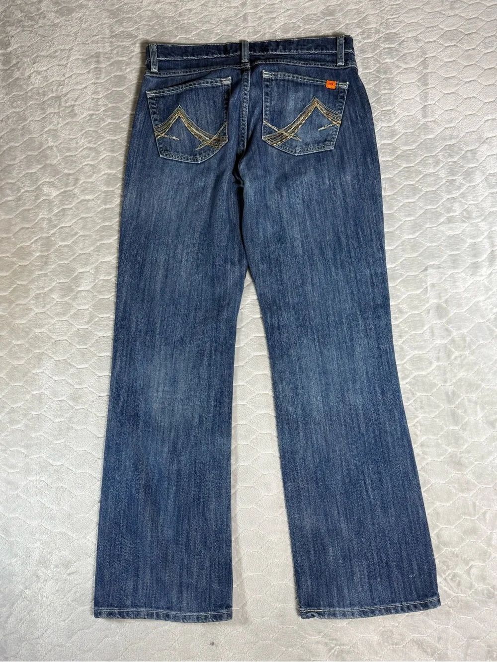 Wrangler 20X FR Flame Resistant Boot Cut Work Jeans Men’s 32x32 Blue